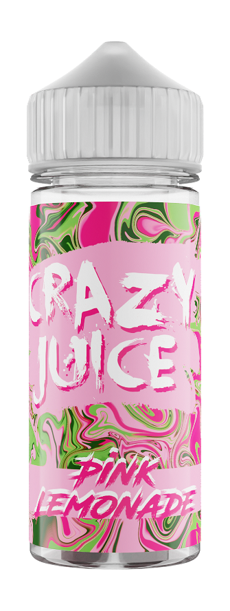Рідина Crazy Juice Органіка Pink Lemonade (Рожевий Лимонад) 120мл 3мг